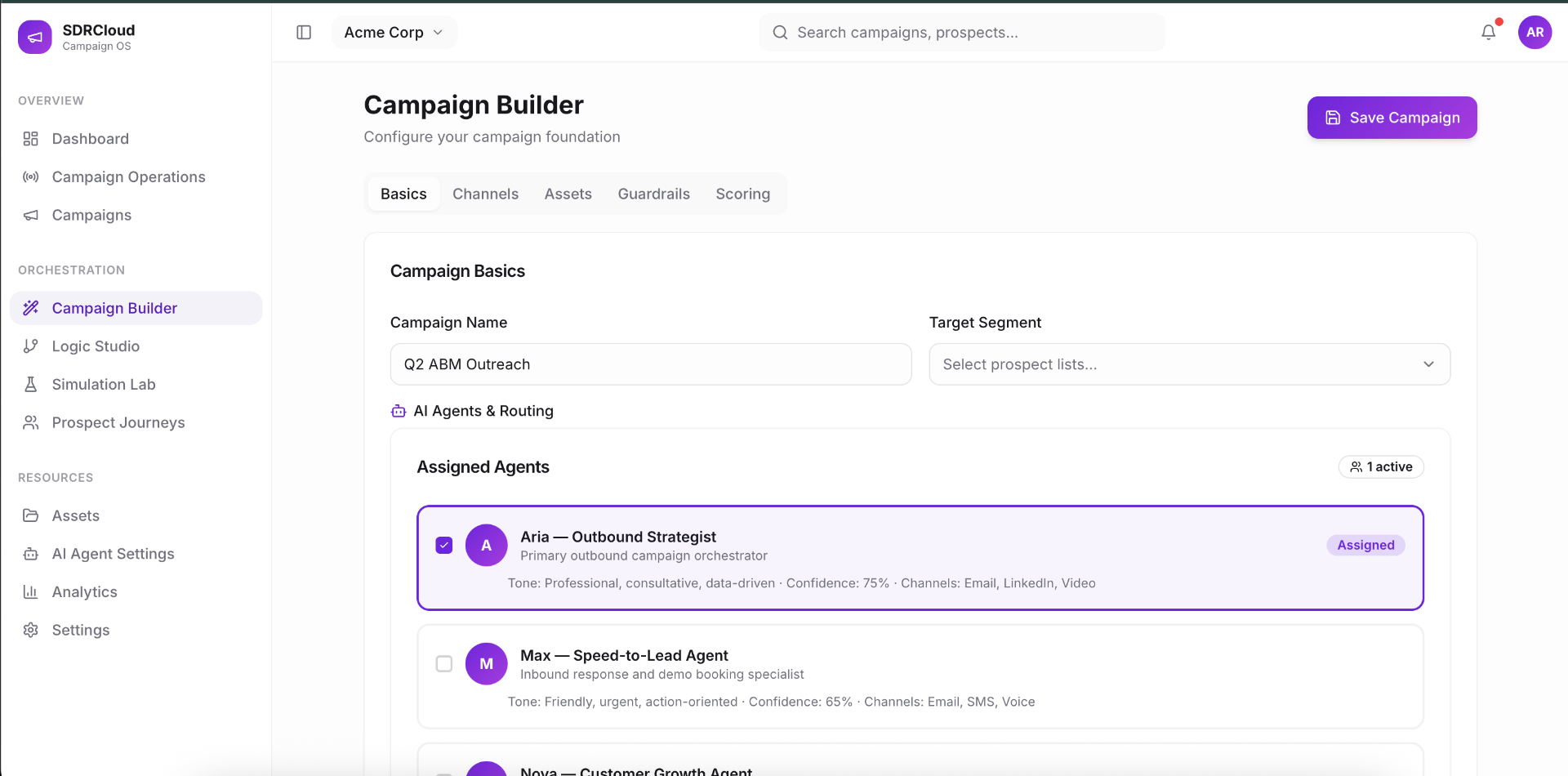 Purpose-Driven Campaign Execution